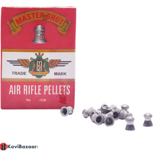 Master Shot long range 7.5grain Rounded 0.177cal 5 pack Combo Airgun pellets