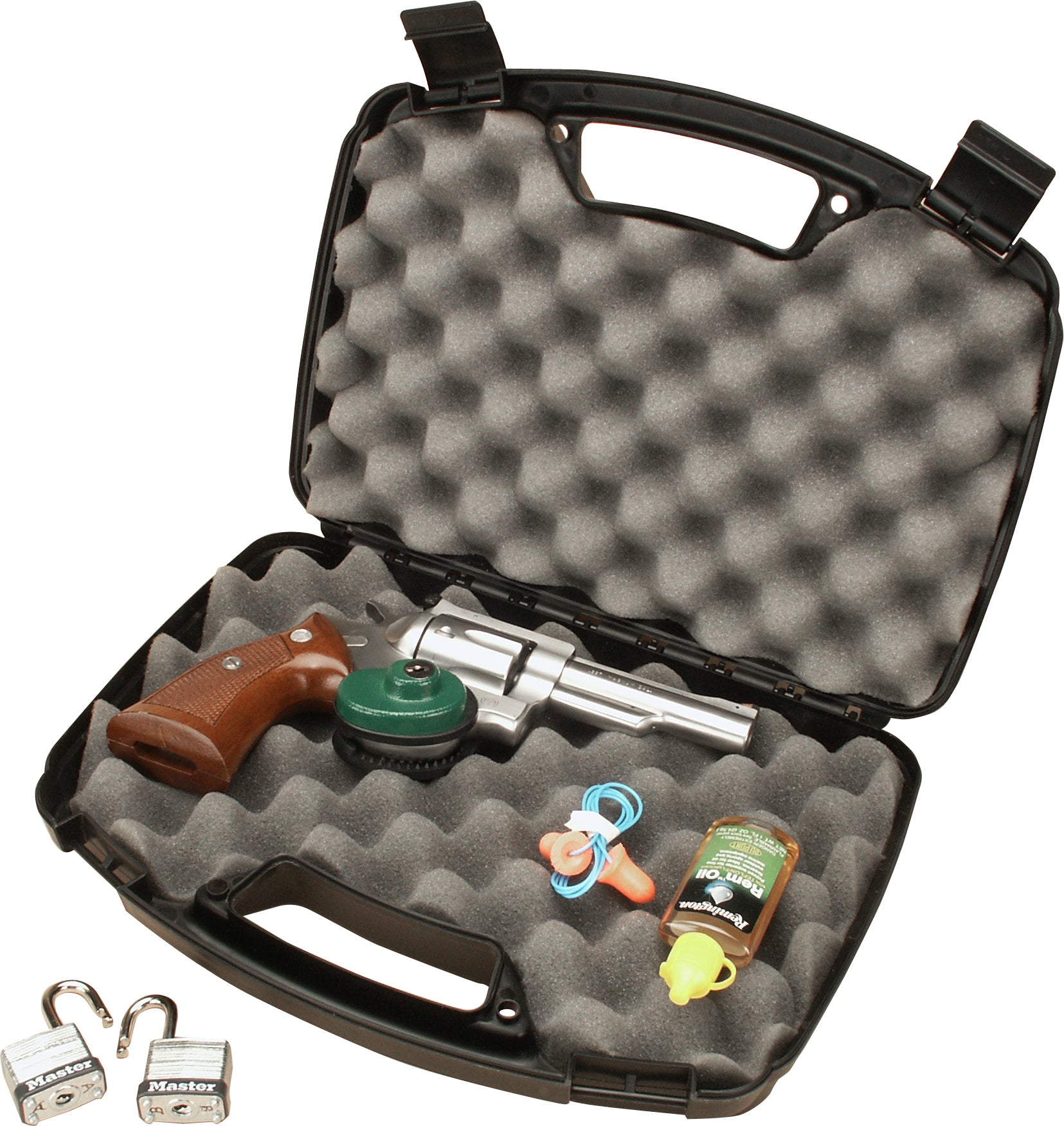 MTM SINGLE HANDGUN PISTOL CASES - 807  | Made in USA | KoviBazaar.