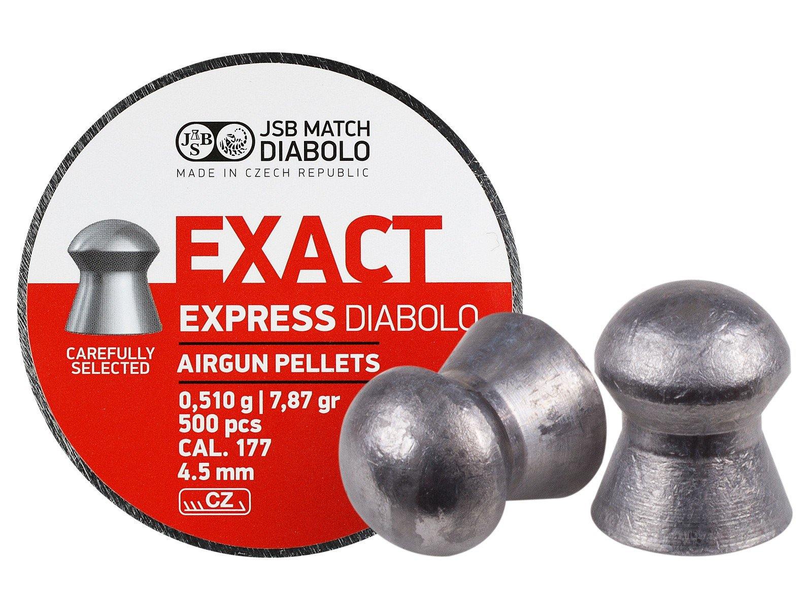 JSB EXACT EXPRESS DIABOLO  .177 Cal , 7.87 Grains, 4.52mm | KoviBazaar.