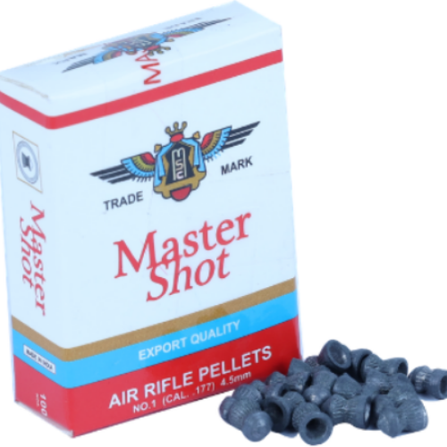 Master Shot Export Quality Pointed 0.177(4.5mm)Air Gun Pellets [5 Pack Combo] 8.4gr | KoviBazaar.