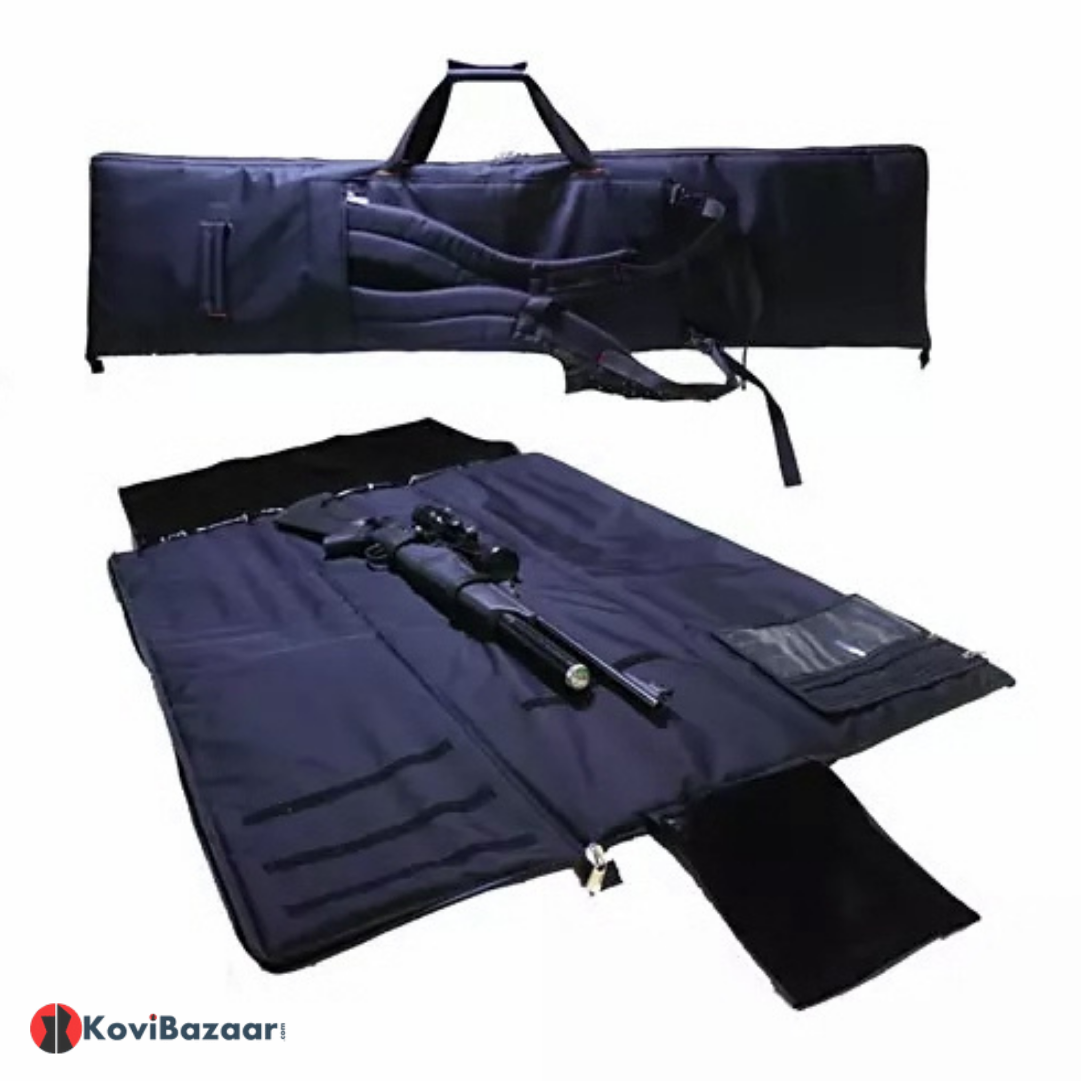 Plink Sport Airrifle/ Gun Carry Case Cum Prone Shooting Mat 2 in 1 | KoviBazaar.