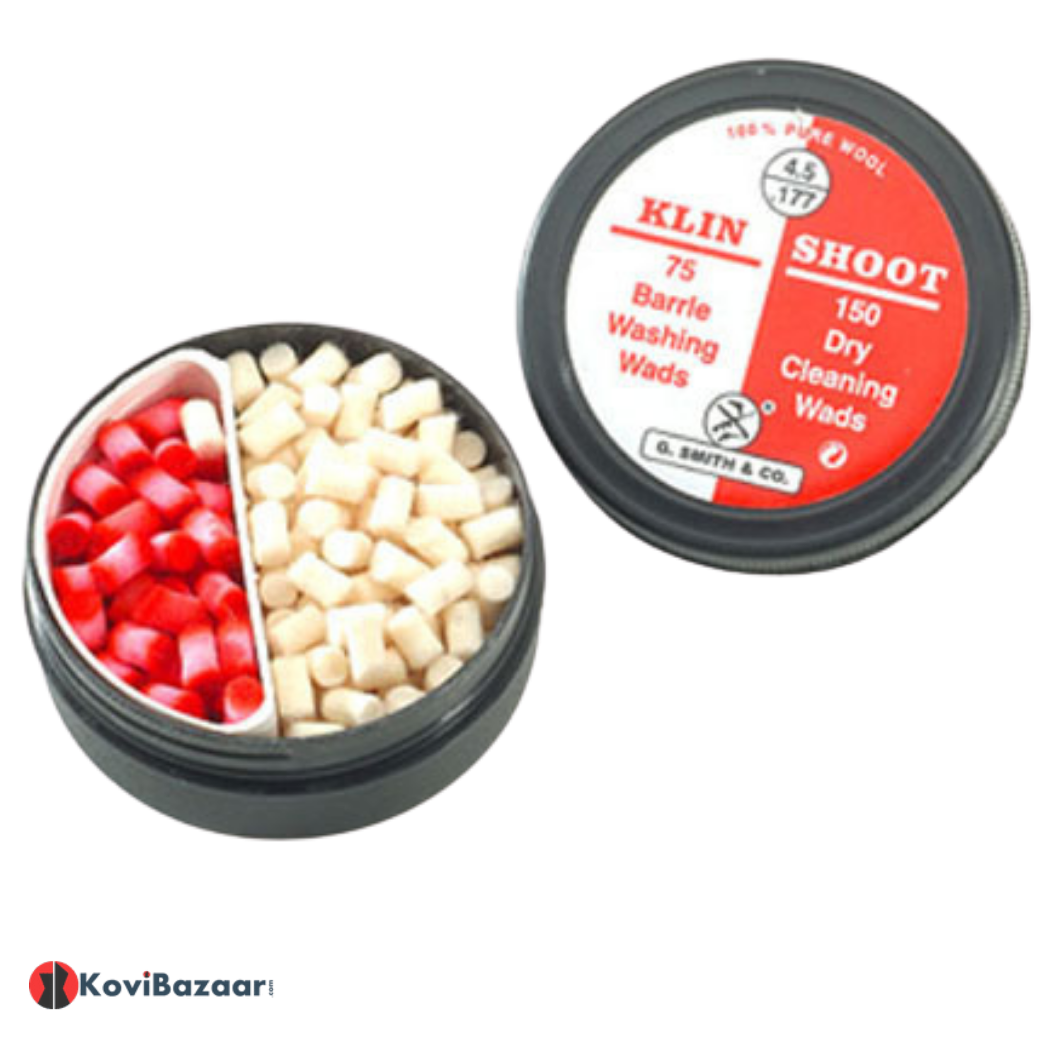 Klin Shoot Airgun Cleaning Wads/Pellets 0.177cal & 0.22cal From G Smith & Co | KoviBazaar.