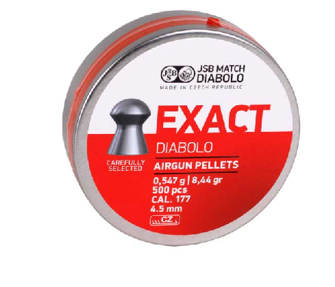 JSB Exact Diabolo .177 Cal, 8.44Grains/0.547g, Domed, 500ct Airgun Pellets | KoviBazaar.