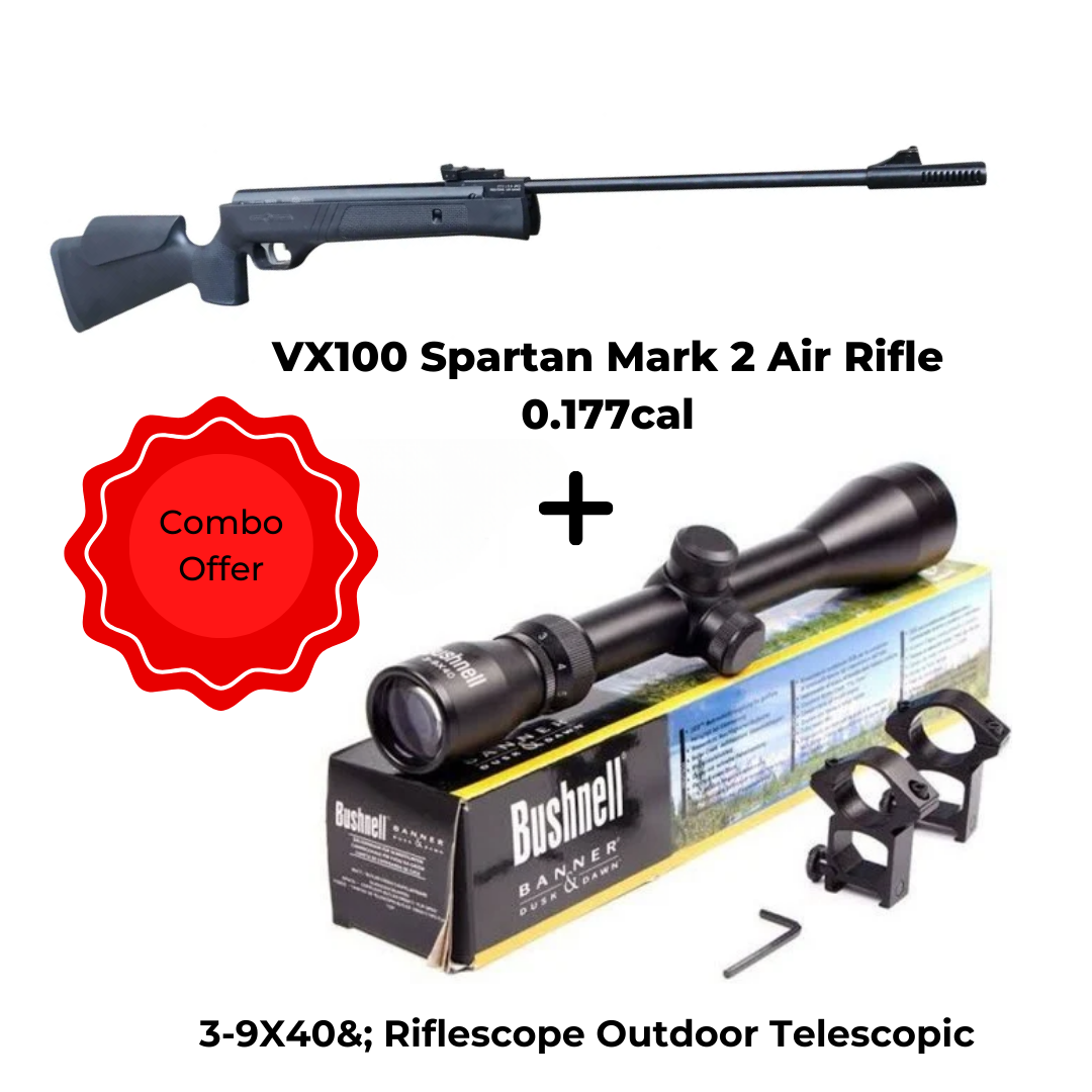 VX100 Spartan Mark 2 Air Rifle Combo
