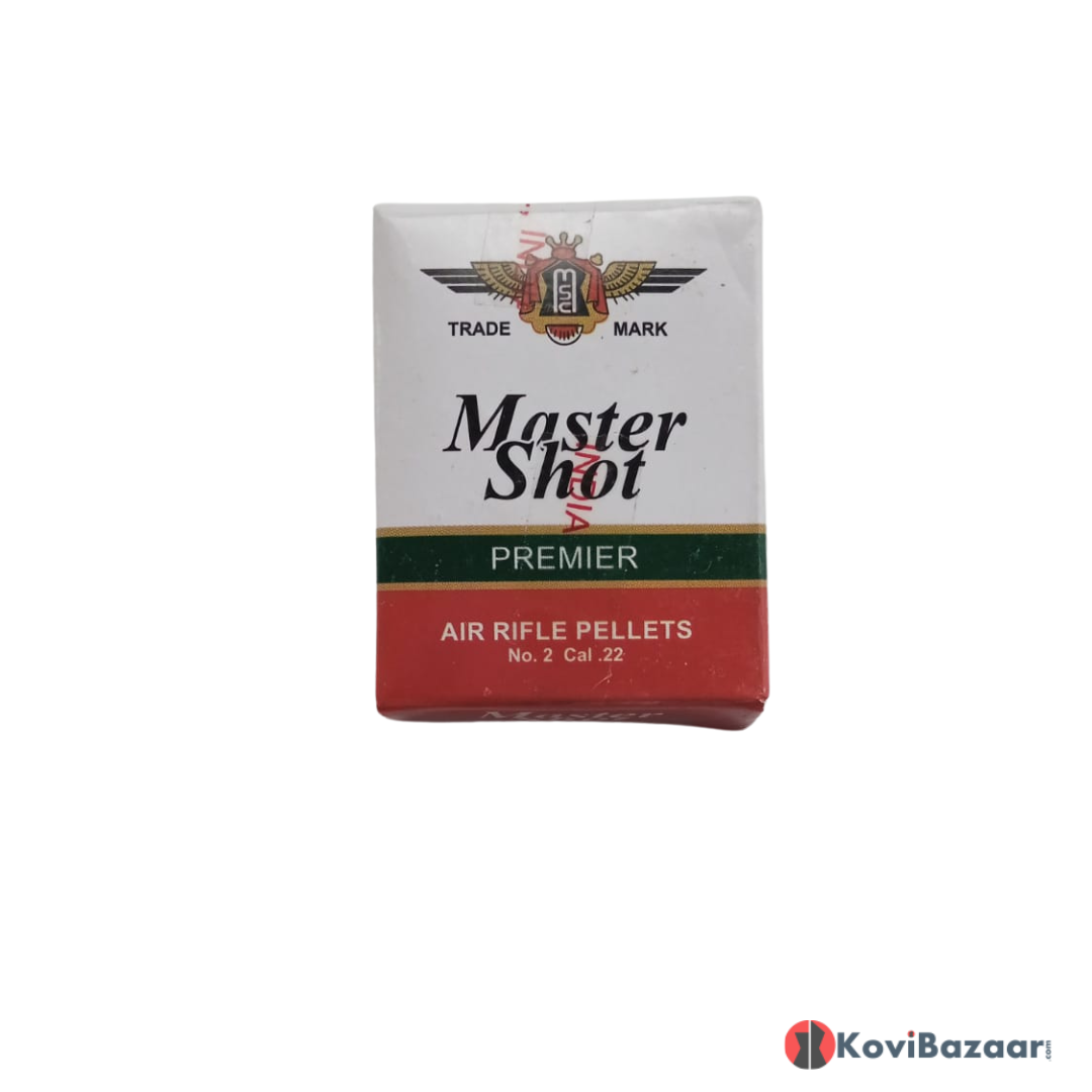 Master Shot Premier Pointed .22cal (5.5mm) [3 Pack Combo] Air gun pell