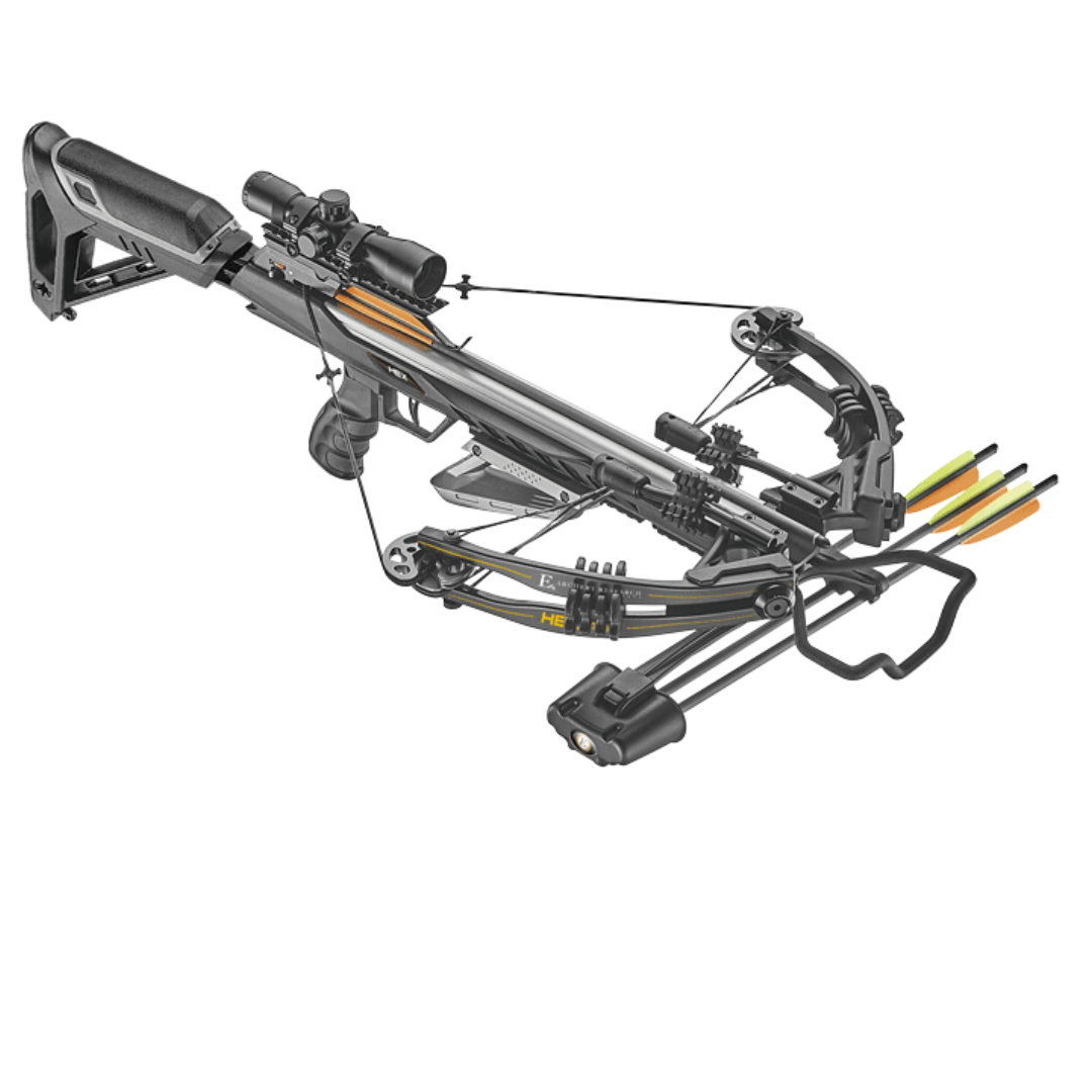 EK Archery HEX-400 Compound Crossbow 210lbs - Black