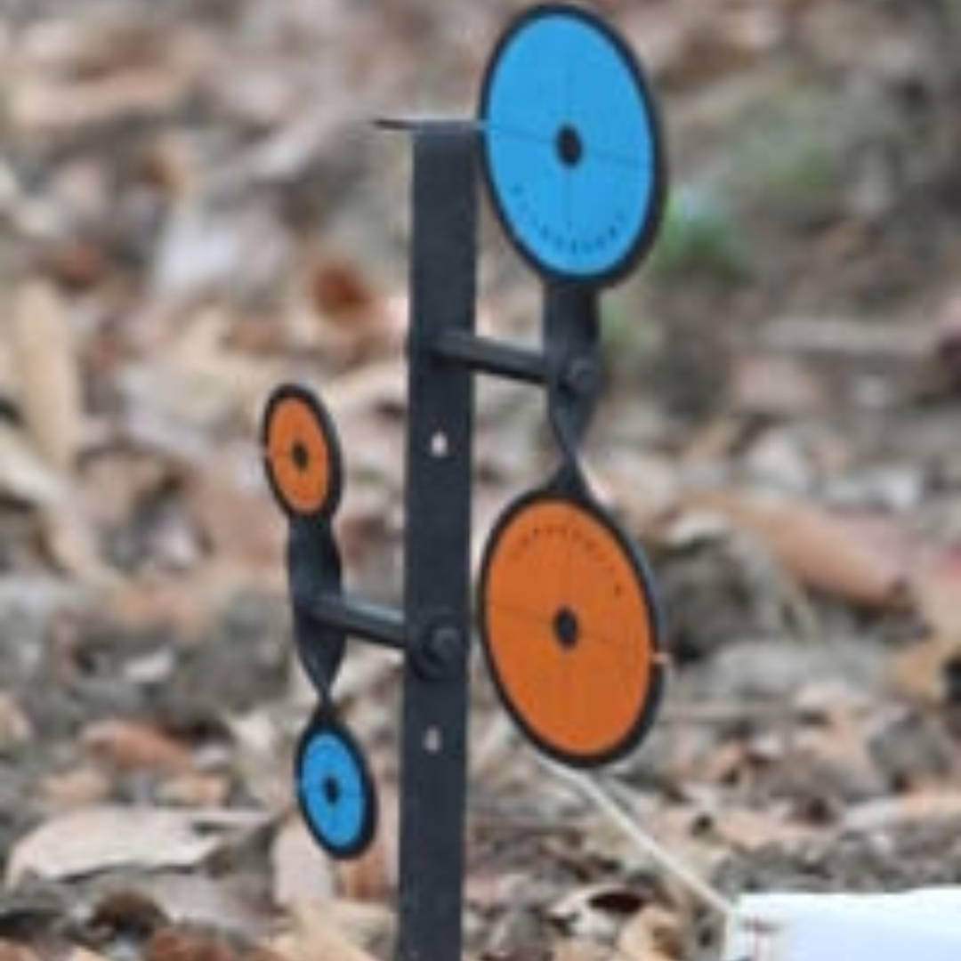 Double Flip Metal Target Spinner