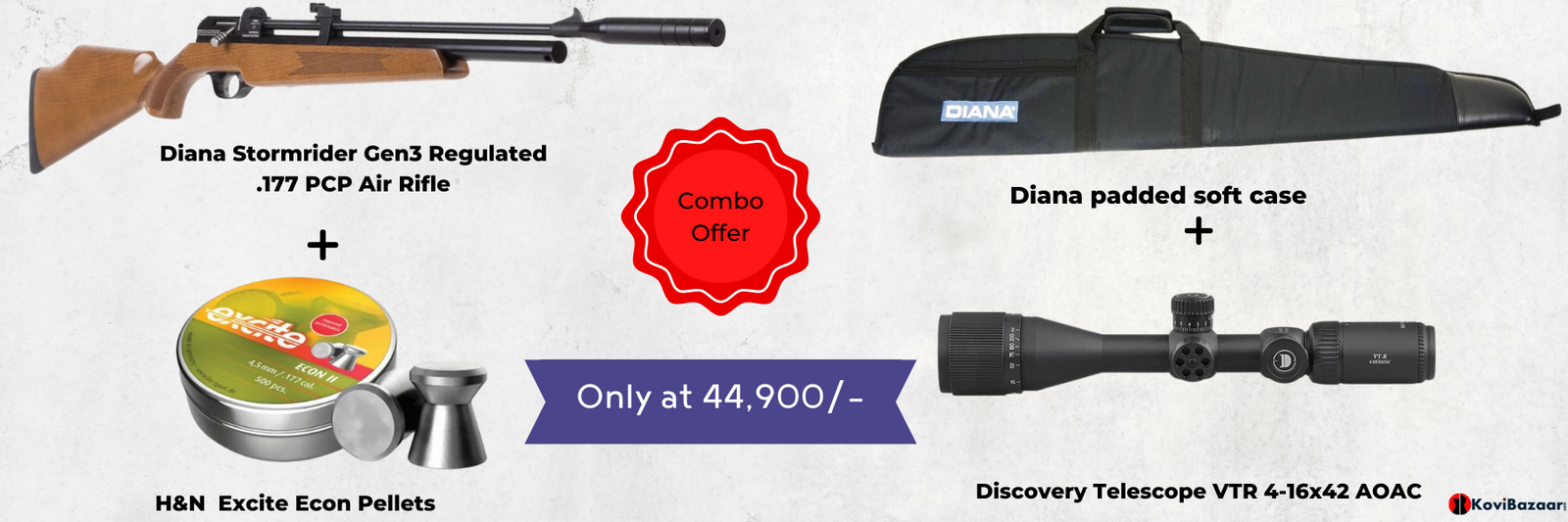 Kovibazaar Airguns Airpistols Pellets COD India Online