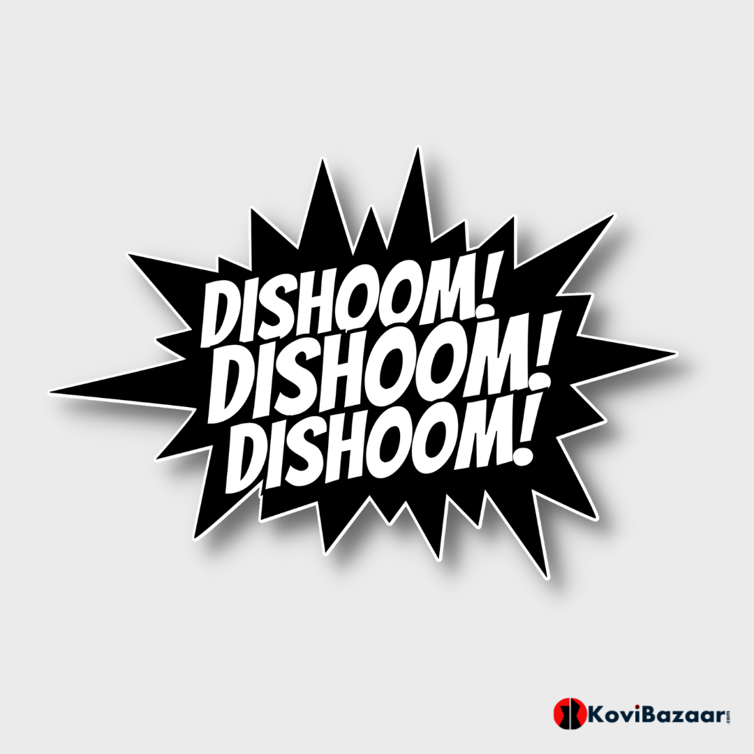 Dishoom! Dishoom! - Sticker