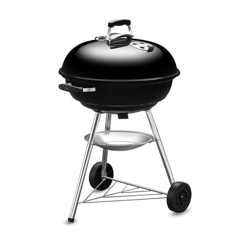 Weber 57cm Compact Grill W/Therm Black Asia | KoviBazaar.