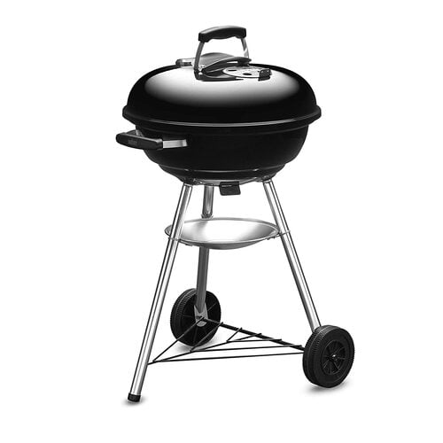 Weber 47cm Compact Grill W/Therm Black Asia | KoviBazaar.