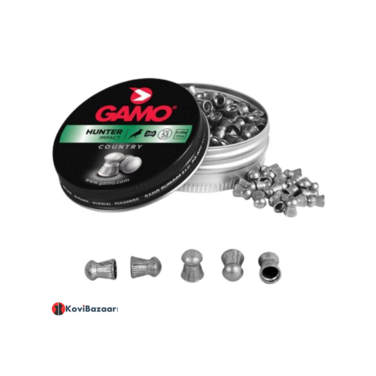 Gamo Hunter Pellets (0.177cal/4.5mm)7.56gr/0.49g Airgun Pellets