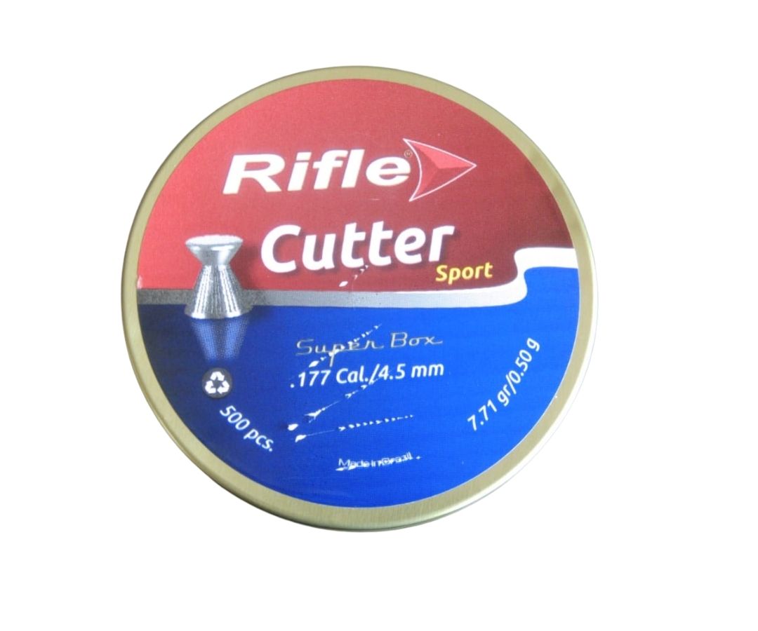RIFLE Cutter Flated PELLET 0.177cal (7.71 gr/ 0.50g)