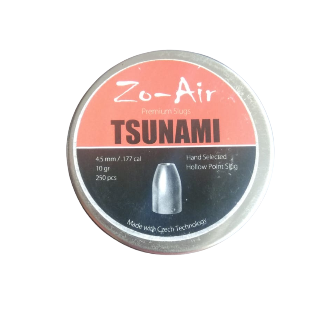 Zo-Air Premium Slugs TSUNAMI Hollow Point  0.177cal/4.5mm 10gr