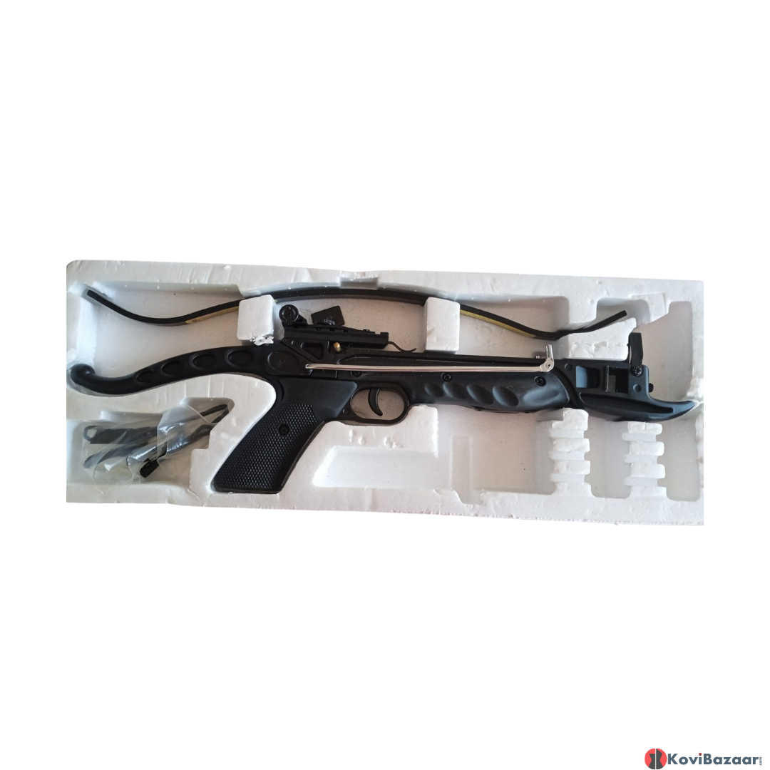 Self-Cocking Crossbow Pistol Cross 80 LBS Black B- Stock