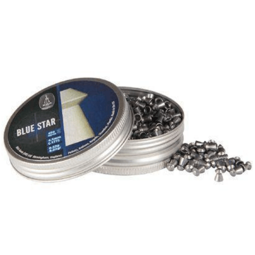 BSA Blue Star (0.177Cal/4.5mm) 8.02 grains Airguns Pellets (450 Pellets/Tin) - KoviBazaar