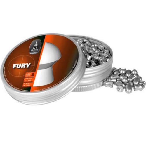 BSA FURY AIRGUNS PELLET 450pc (.177cal)4.5mm 8.17gr .0.53g - KoviBazaar