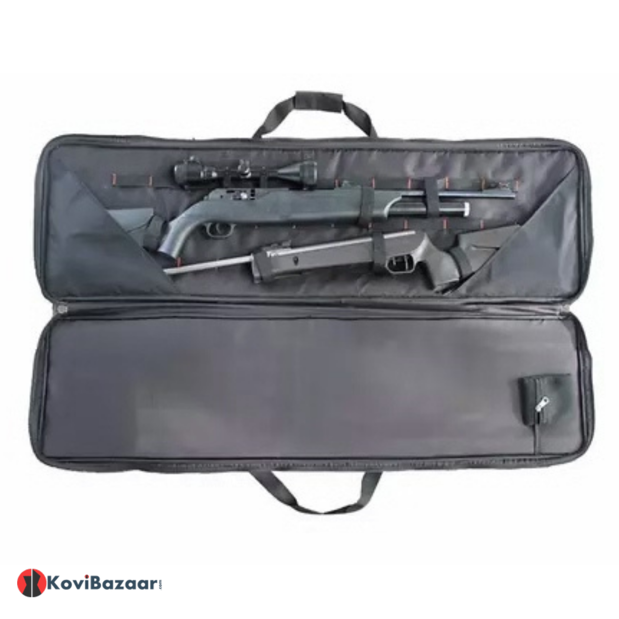 Plink Sport Double Rifle Gun Carry Case with Scope | KoviBazaar.