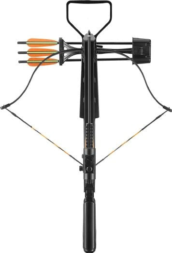 EK ARCHERY JAGUAR II CROSSBOW RIFLE, BLACK STOCK, 175LB, 260FPS