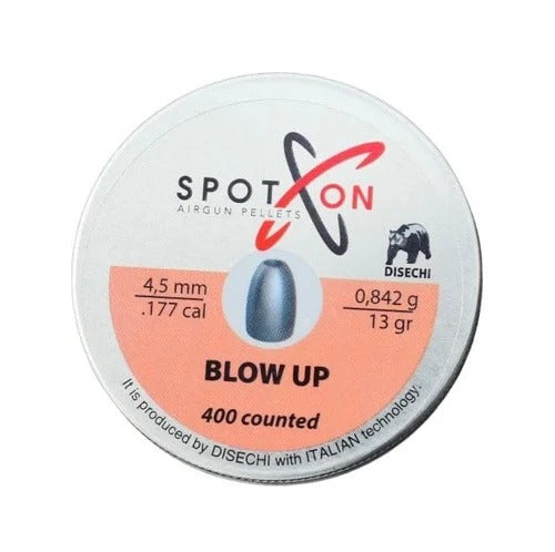 Spoton Blow UP .177 Cal Air Pellets, 4.5mm Airgun pellets