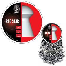 BSA Red Star (0.177Cal/4.5mm) 8.02 grains/0.52g  (450 Pellets/Tin) Airguns pellets - KoviBazaar